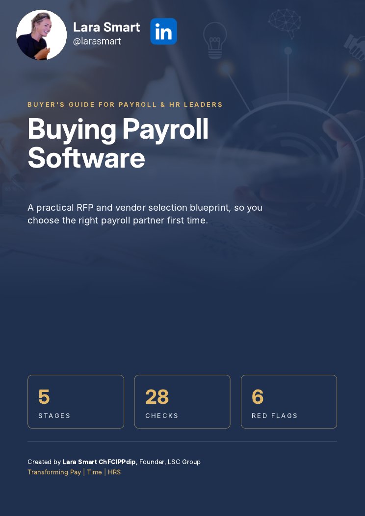 Buying Payroll Software cover
